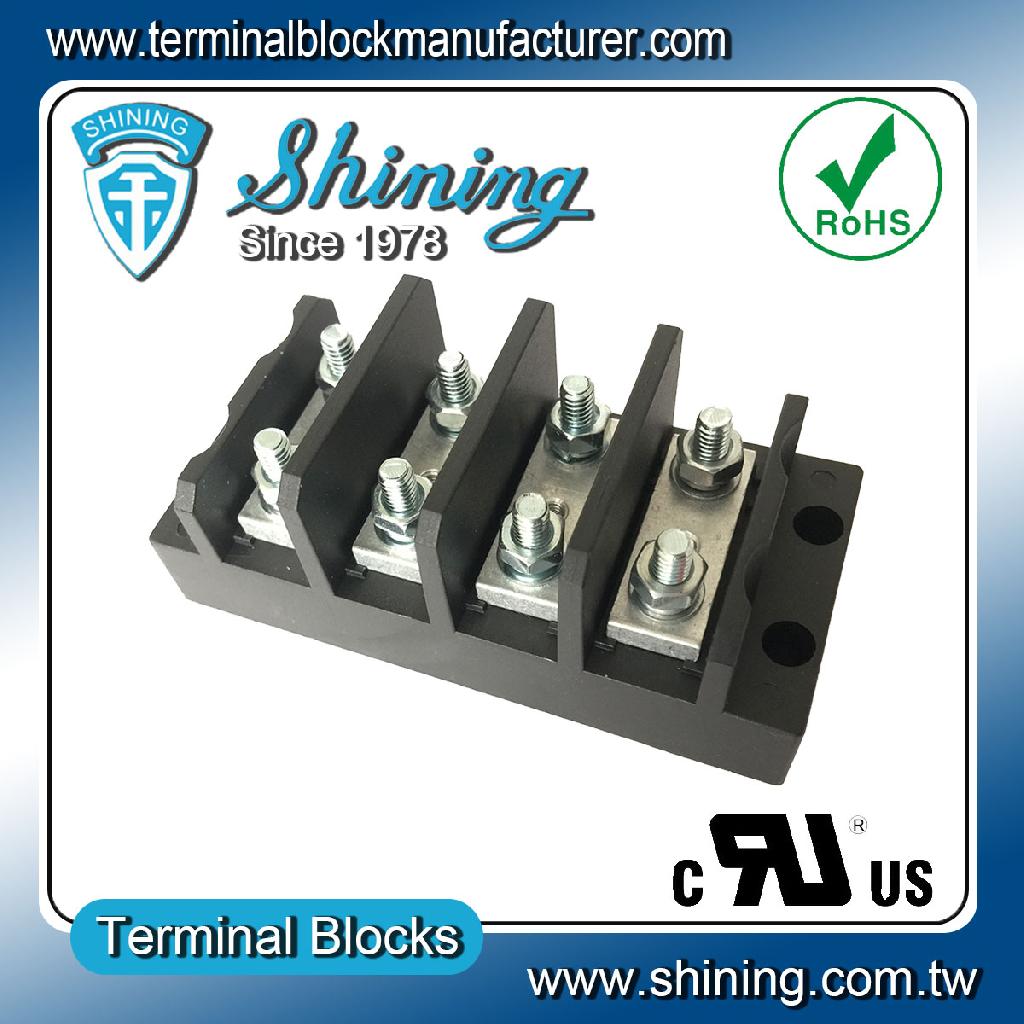 TGP-050-04PLL 600V 50A 2Pole Power Stud Terminal Block