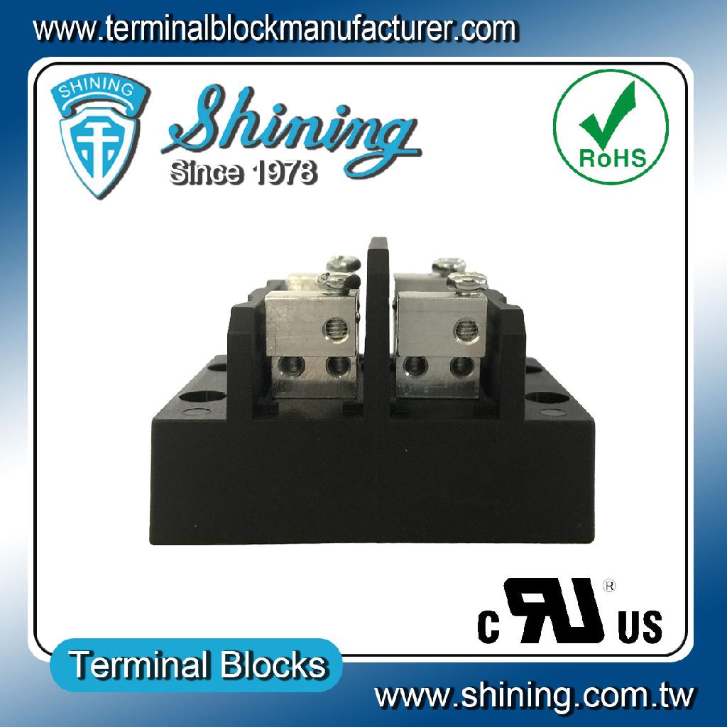 TGP-050-02MCC 600V 50A 2Pole Power Splicer Distribution Terminal Block