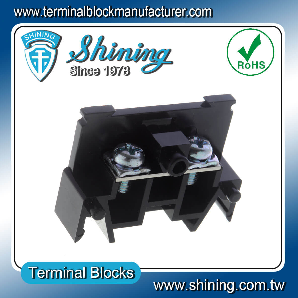 TA-020 35mm Din Rail Mounted Assembly Type 600V 20A Terminal Block