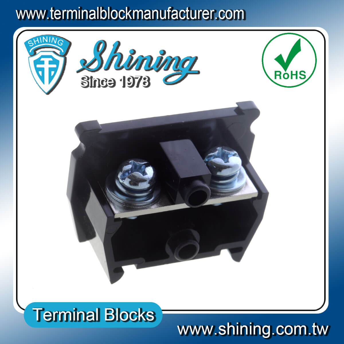 TA-060 35mm Din Rail Mounted Assembly Type 600V 60A Terminal Block