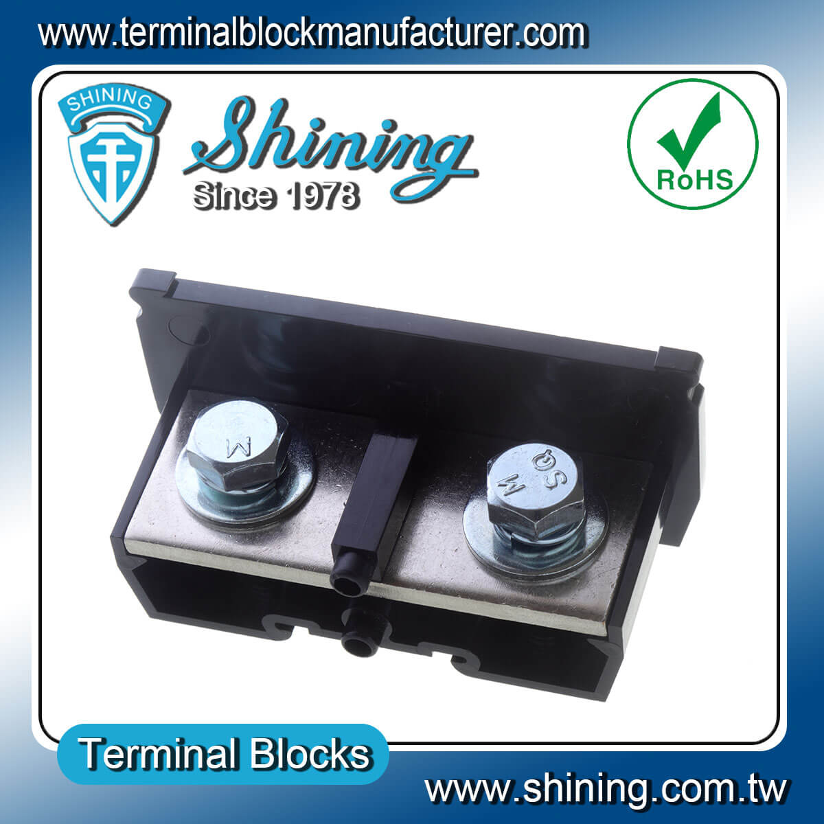 TA-300 35mm Din Rail Mounted Assembly Type 600V 300A Terminal Block
