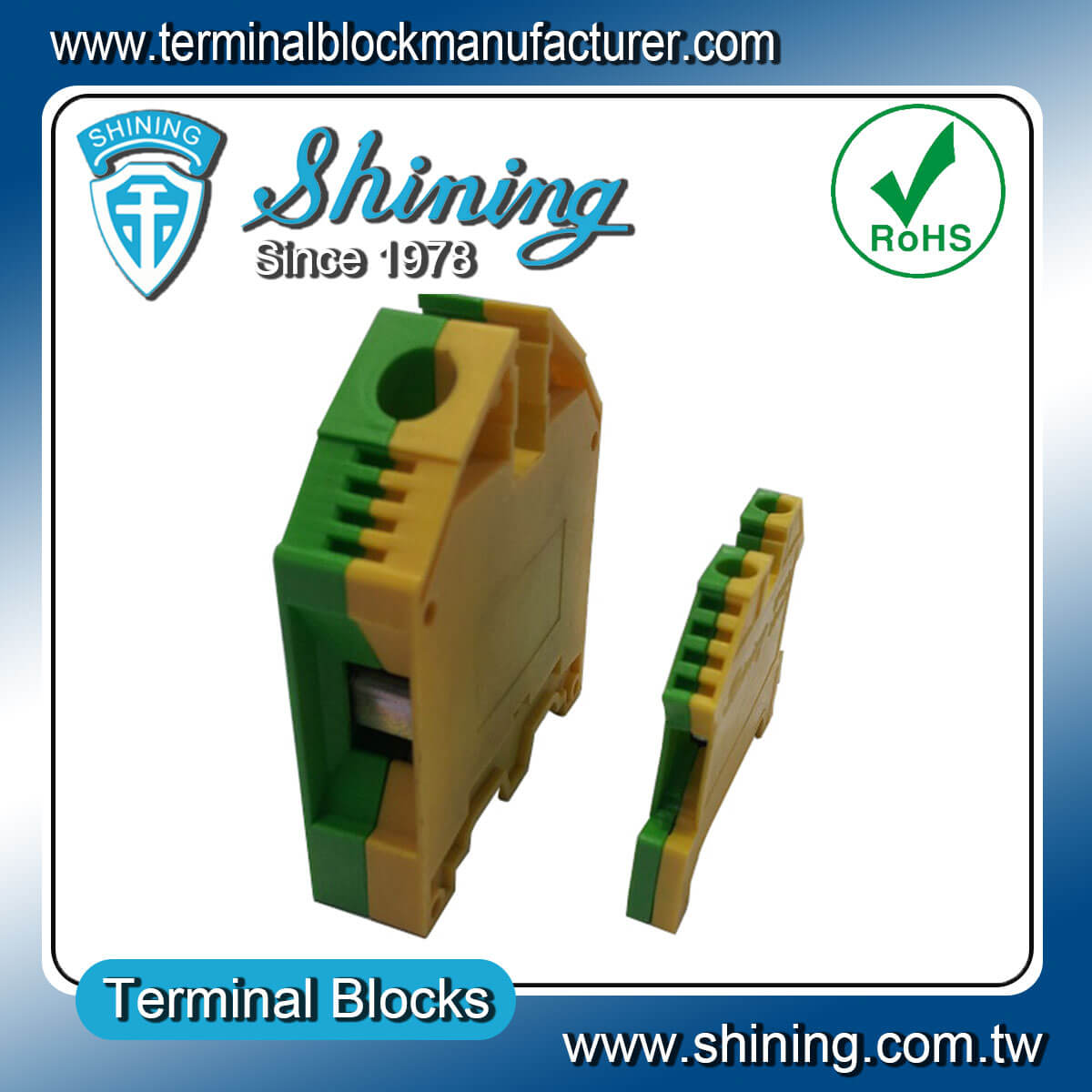 TF-G2.5 Euro Type 2.5mm Ground Earthing Terminal Strip