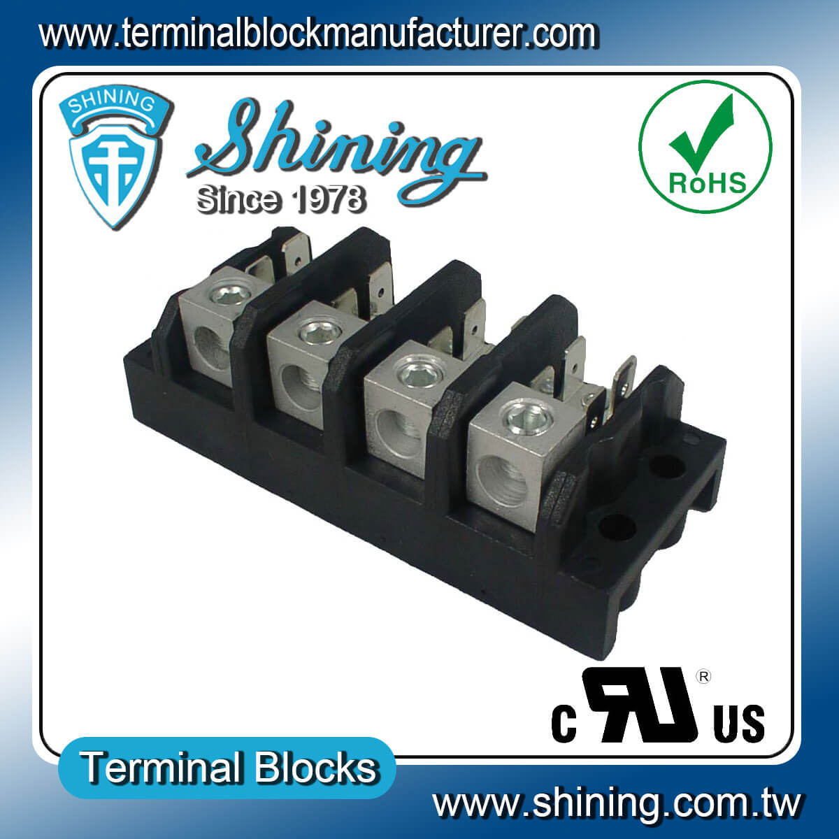 TGP-085-04A 600V 85A 4Pole Electrical Power Terminal Block