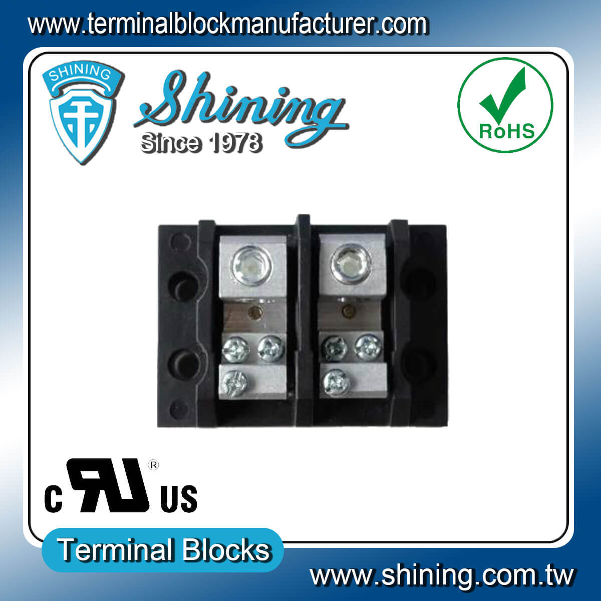 TGP-050-02JHC 600V 50A
 2Pin Power DistributionTerminal Block