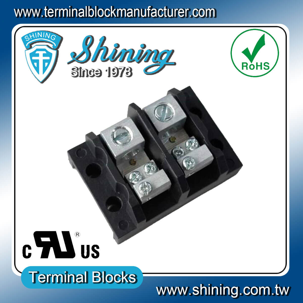 TGP-050-02JSC 600V 50A
 2Pin Power DistributionTerminal Block