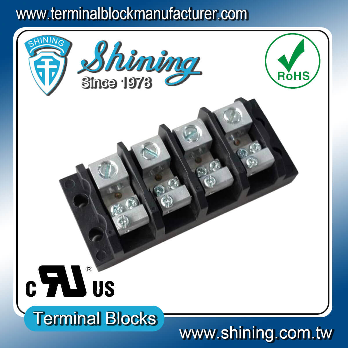 TGP-050-04JSC 600V 50A
 4Pin Power DistributionTerminal Block