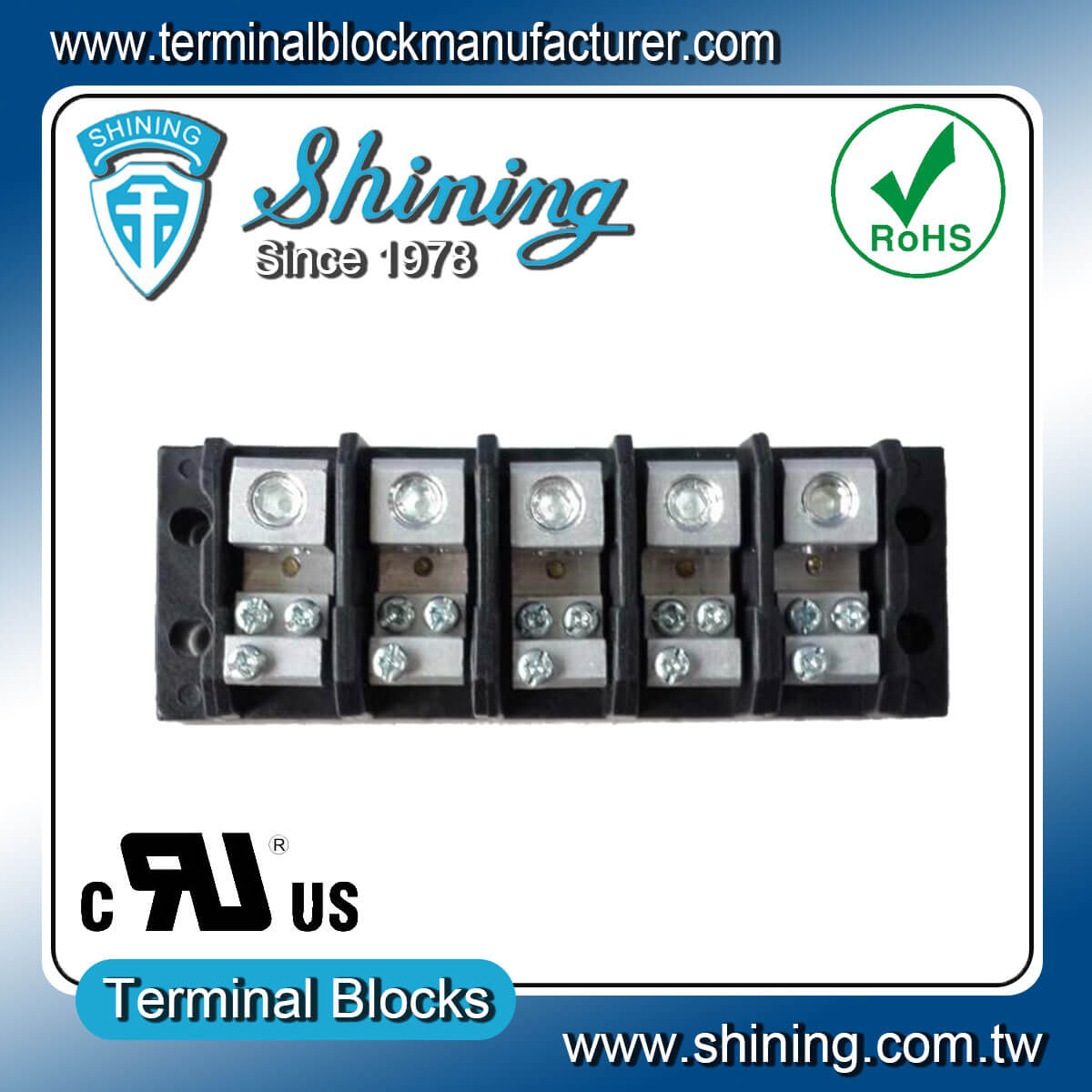 TGP-050-05JHC 600V 50A
 5Pin Power DistributionTerminal Block