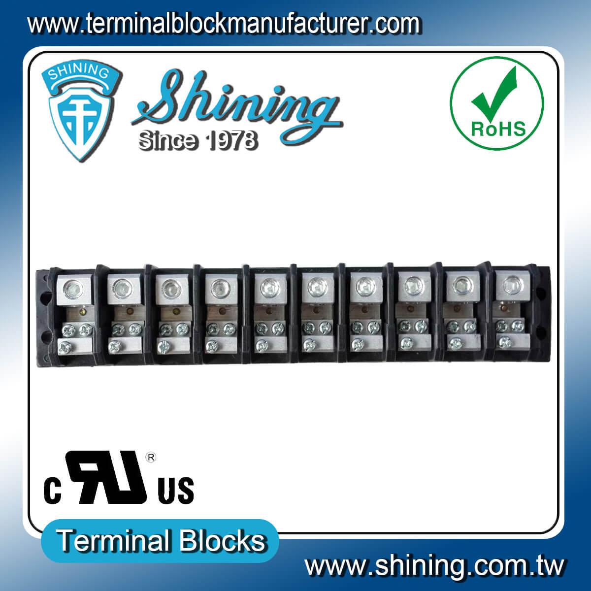 TGP-050-10JHC 600V 50A
 10Pin Power DistributionTerminal Block