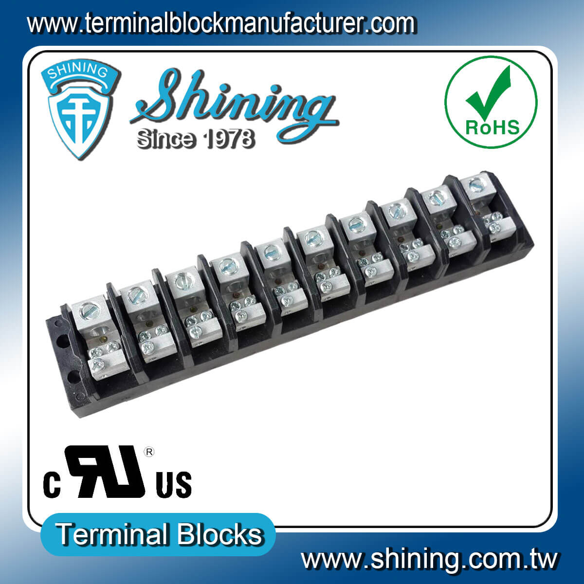 TGP-050-10JSC 600V 50A
 10Pin Power DistributionTerminal Block