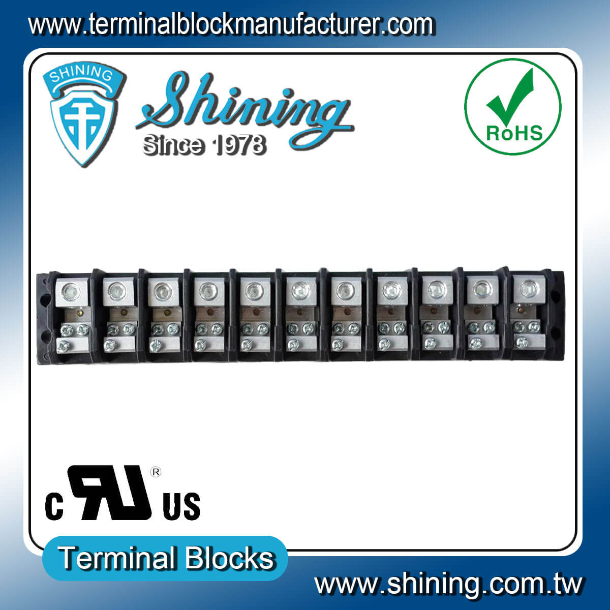 TGP-050-11JHC 600V 50A
 11Pin Power DistributionTerminal Block