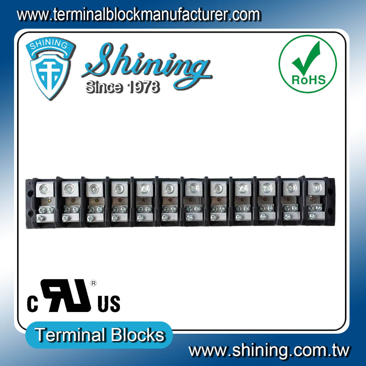 TGP-050-12JHC 600V 50A
 12Pin Power DistributionTerminal Block