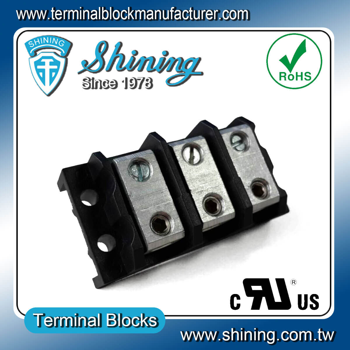 TGP-085-03BHS 600V 85A
 3Way Power SplicerTerminal Block