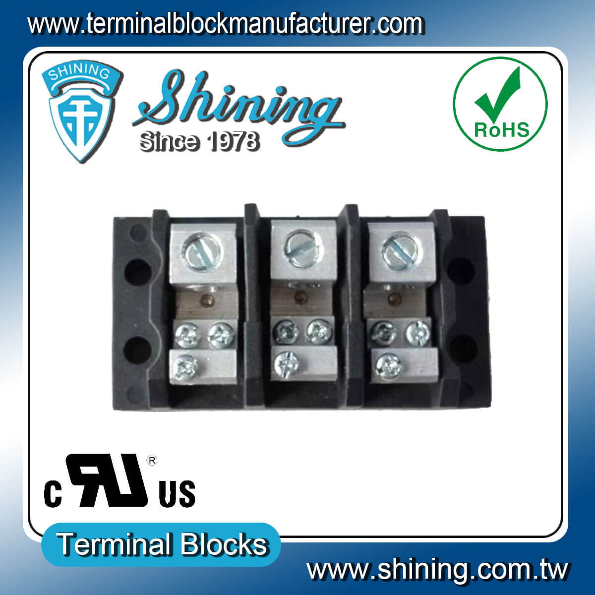TGP-085-03JSC 600V 85A
 3Pin Power DistributionTerminal Block