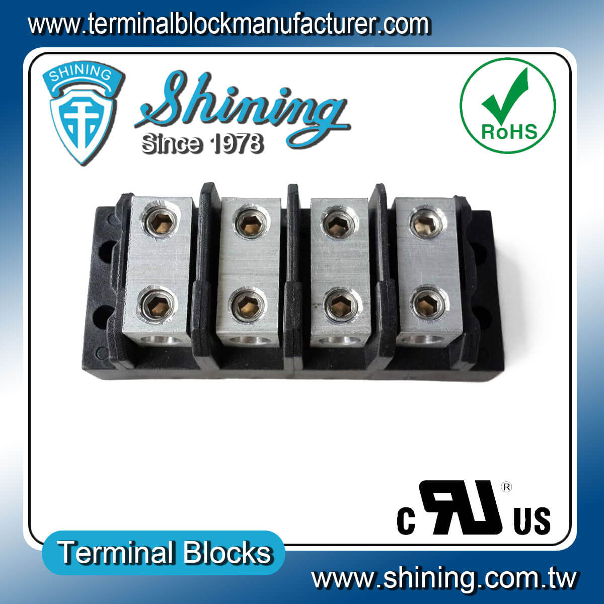 TGP-085-04BHH 600V 85A 4Way Power SplicerTerminal Block