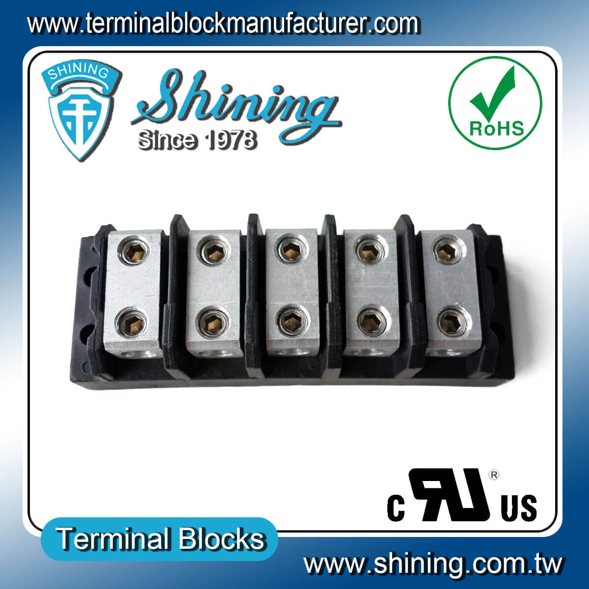 TGP-085-05BHH 600V 85A 5Way Power SplicerTerminal Block