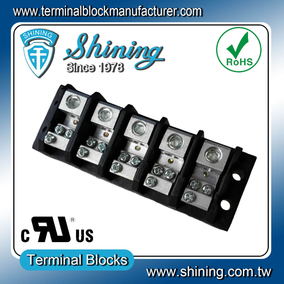 TGP-085-05JHC 600V 85A
 5Pin Power DistributionTerminal Block