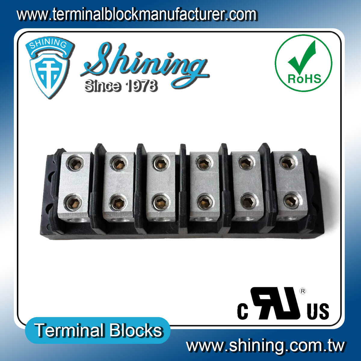 TGP-085-06BHH 600V 85A 6Way Power SplicerTerminal Block