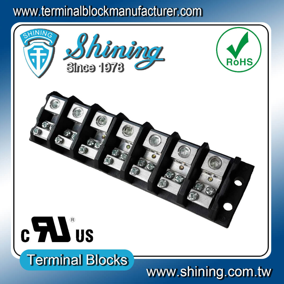 TGP-085-07JHC 600V 85A
 7Pin Power DistributionTerminal Block